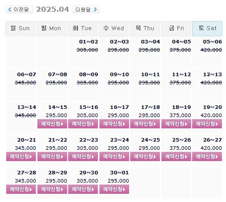 통영동원로얄cc 예약: 1박 2일 골프 패키지 가격 및 날씨 (4월 14일)