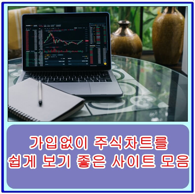  가입없이 주식차트를 쉽게 보기 좋은 사이트 모음 (장단점 분석)