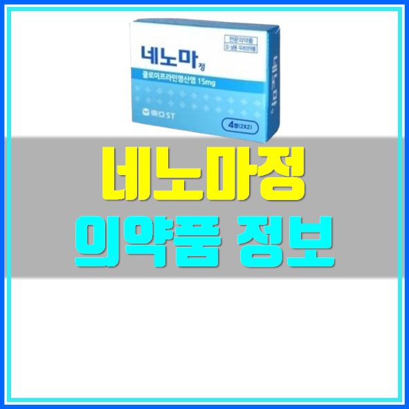  네노마정 지속시간 약국 가격