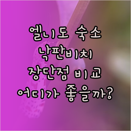 엘니도 여행객 필독 Nacpan Be