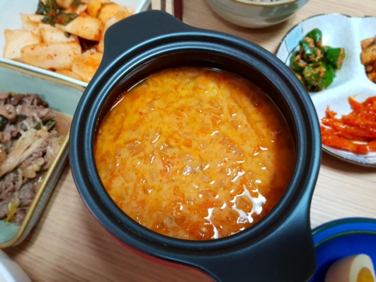 백종원 콩비지찌개 레시피