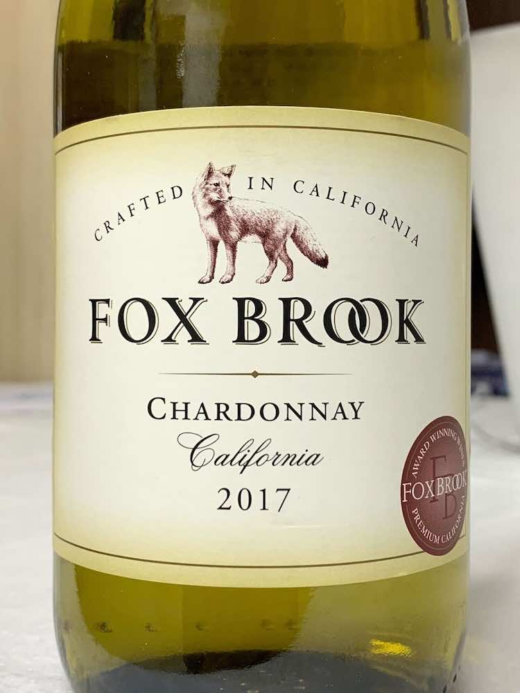 Fox Brook Chardonnay 2017