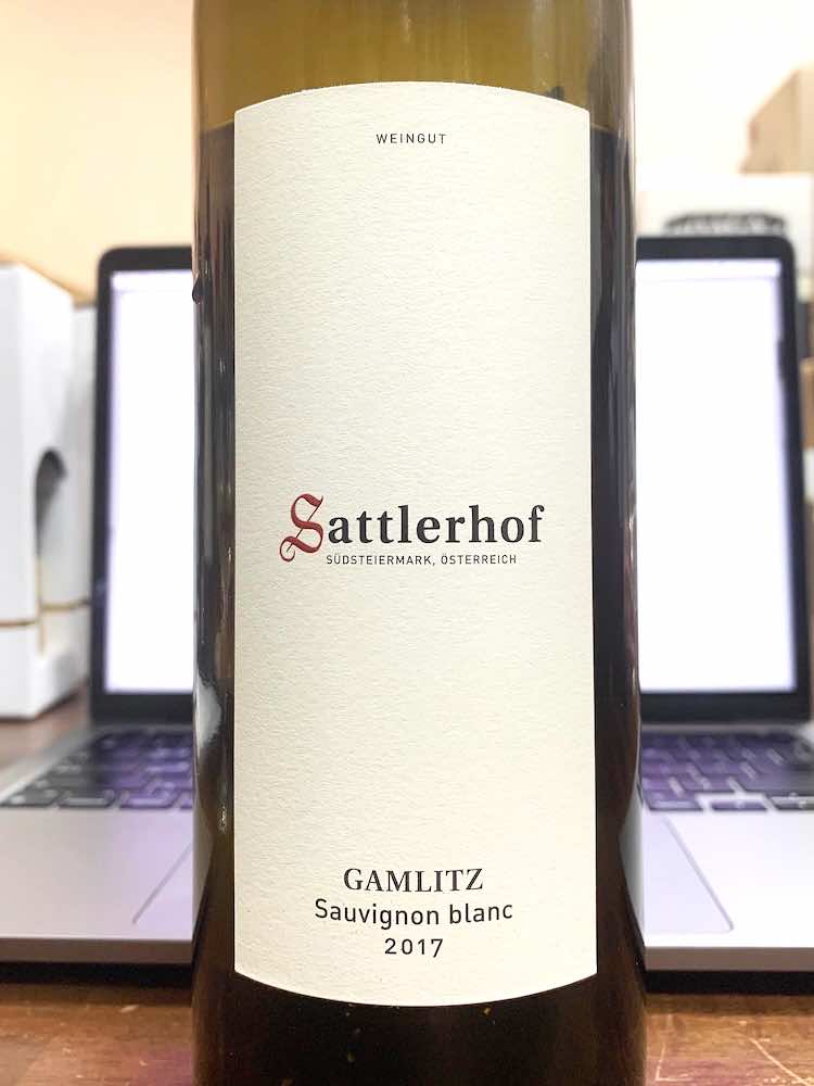 Weingut Sattlerhof Gamlitz Sauvignon Blanc 2017