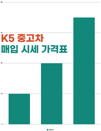 K5 중고차 매입 시세 표