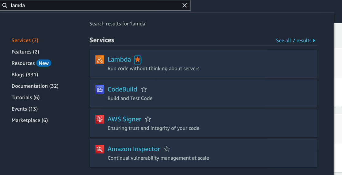  [ AWS ] Hello World Lambda 생성하기