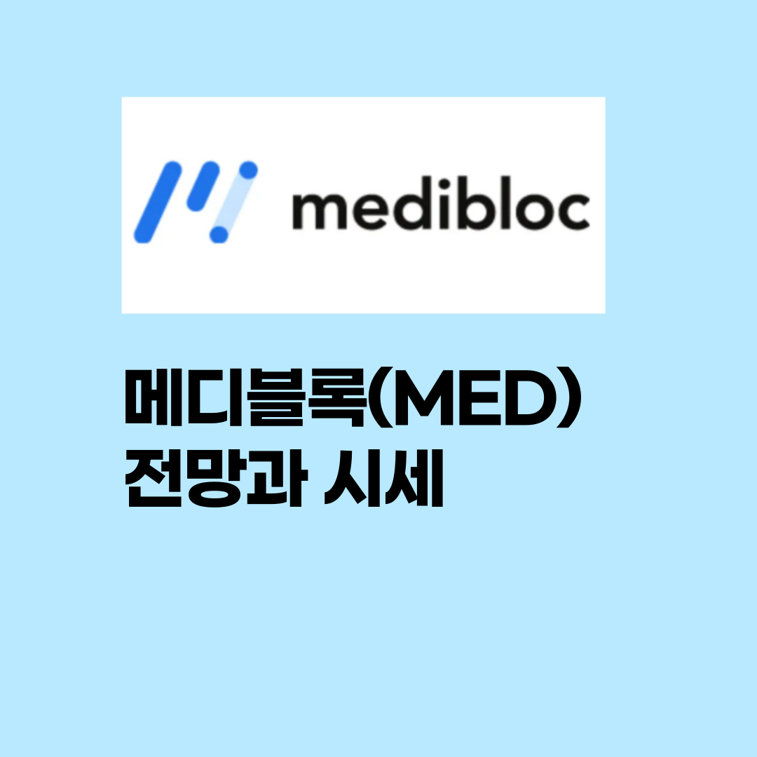 백신여권 통과된다면 메디블록(Medibloc) 전망 및 시세