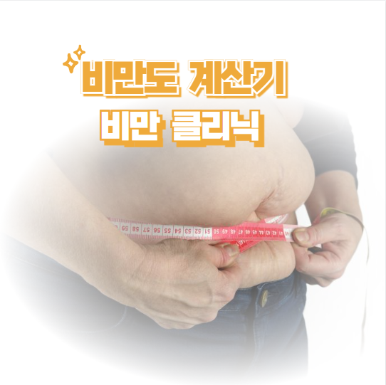 비만도 계산기와 비만 클리닉에 관한 이미지