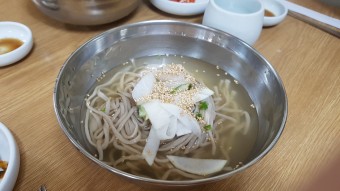 냉칼국수 달인