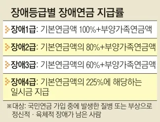 장애연금 지급 대상자