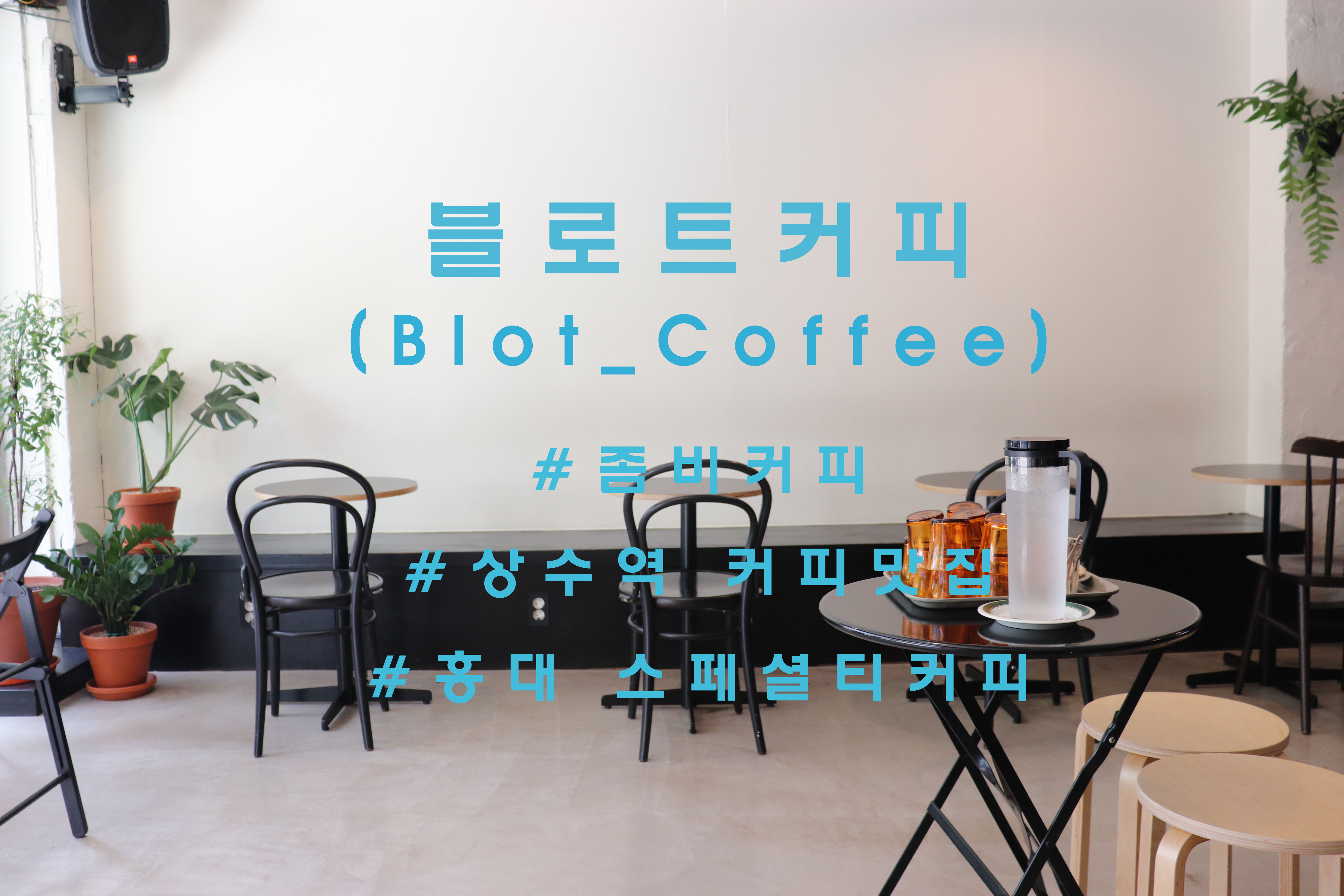  좀비처럼 불멸하는, 홍대 '블로트 커피'(Blot Coffee)