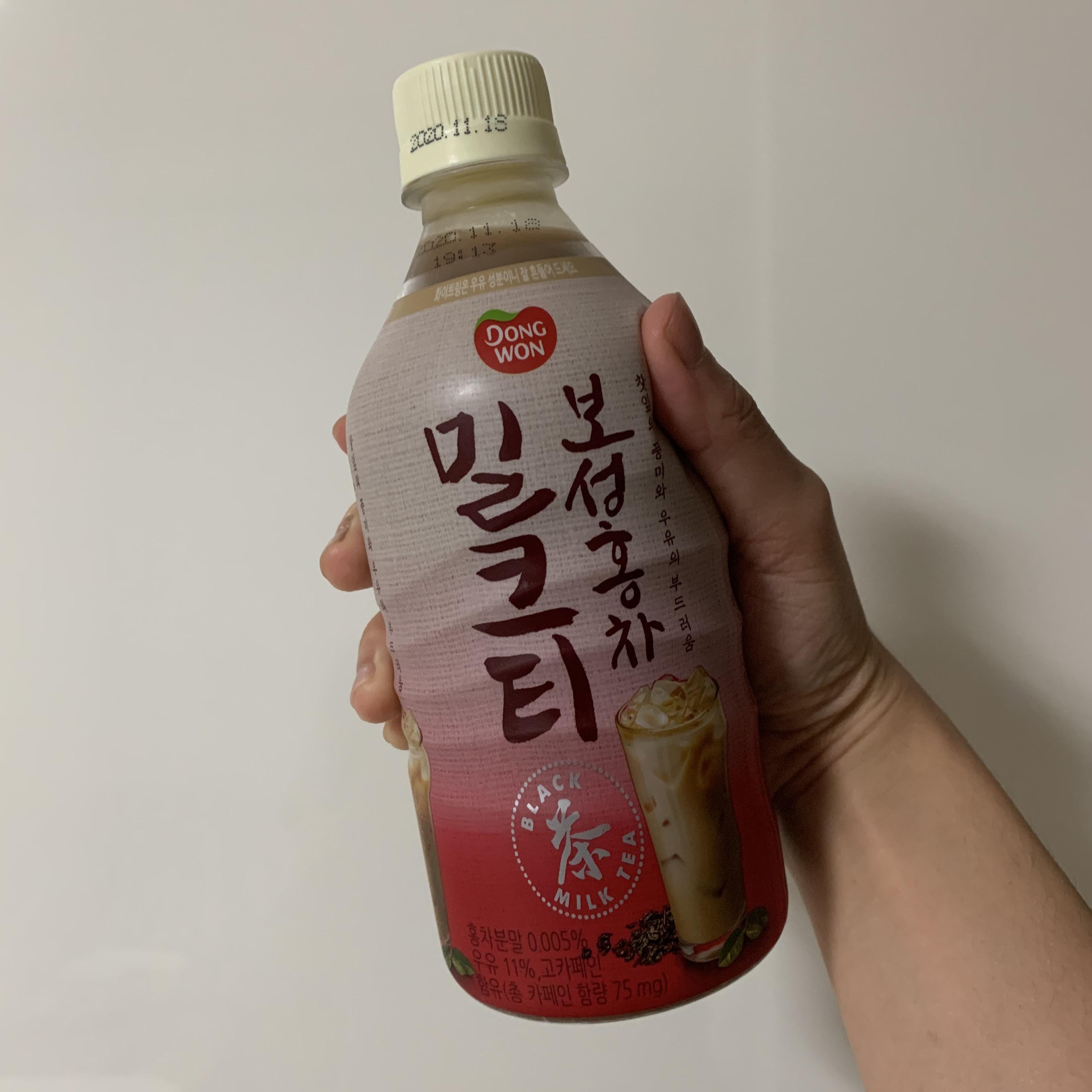  동원 보성 홍차 밀크티 500ml 녹차와 홍차의 차이
