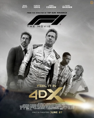 영화 F1 더무비 상영관 예매하기 - 4DX 아이맥스 개봉관