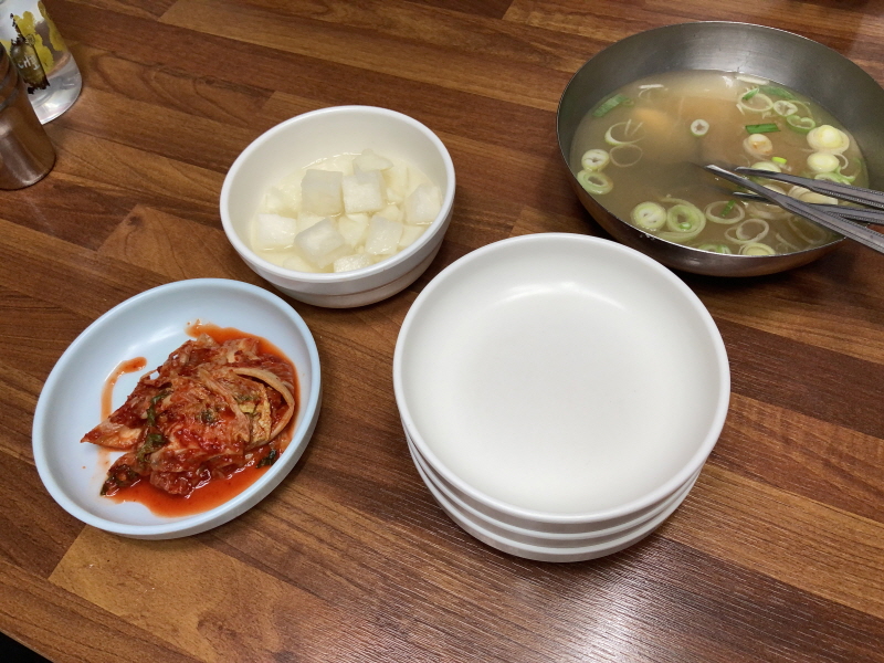 대전-광천식당-기본찬