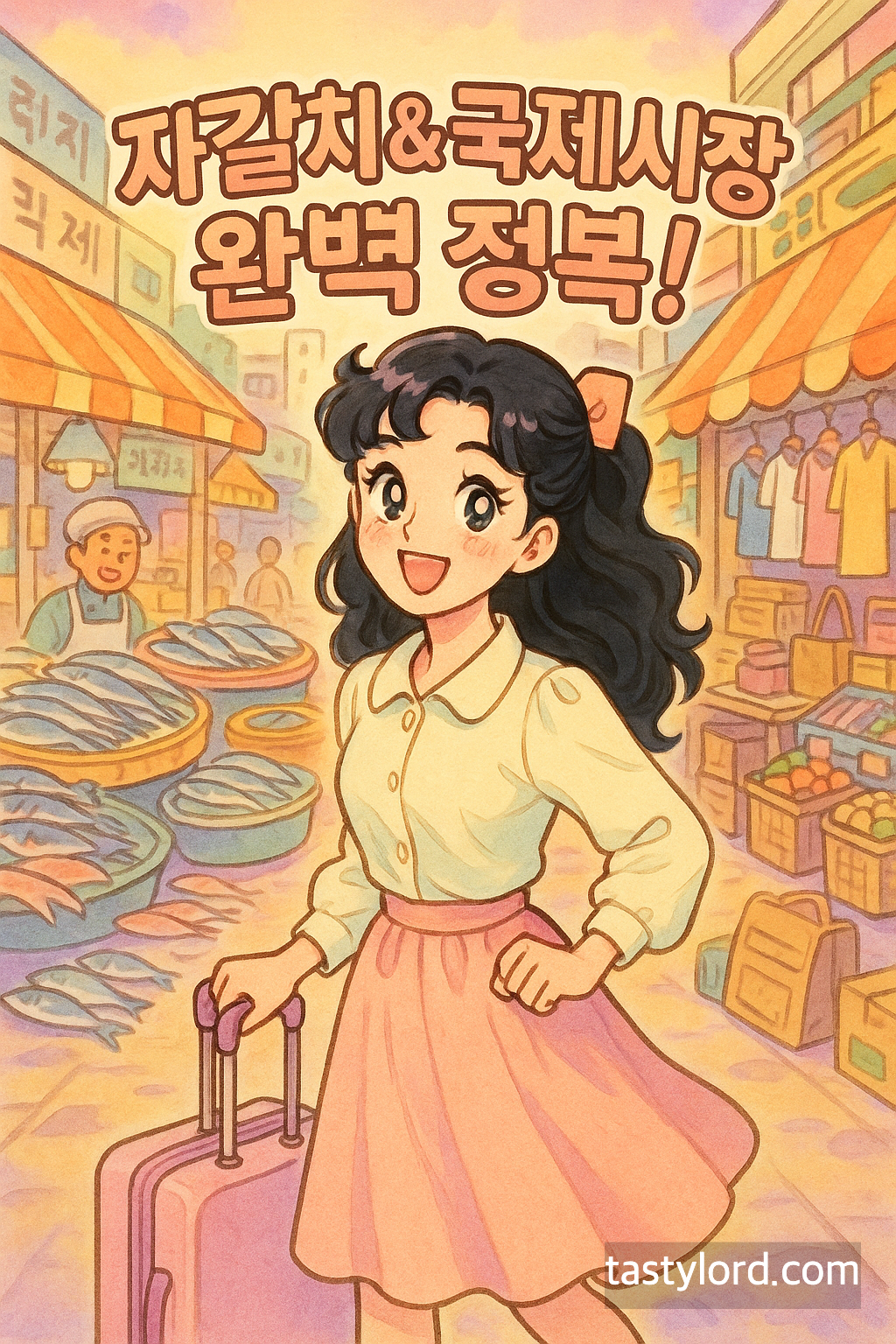 자갈치시장 &amp; 국제시장 완벽 정복: 싱싱 해산물과 길거리 음식 천국