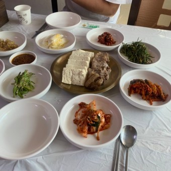 두부젓국 두부수육 두부삼합