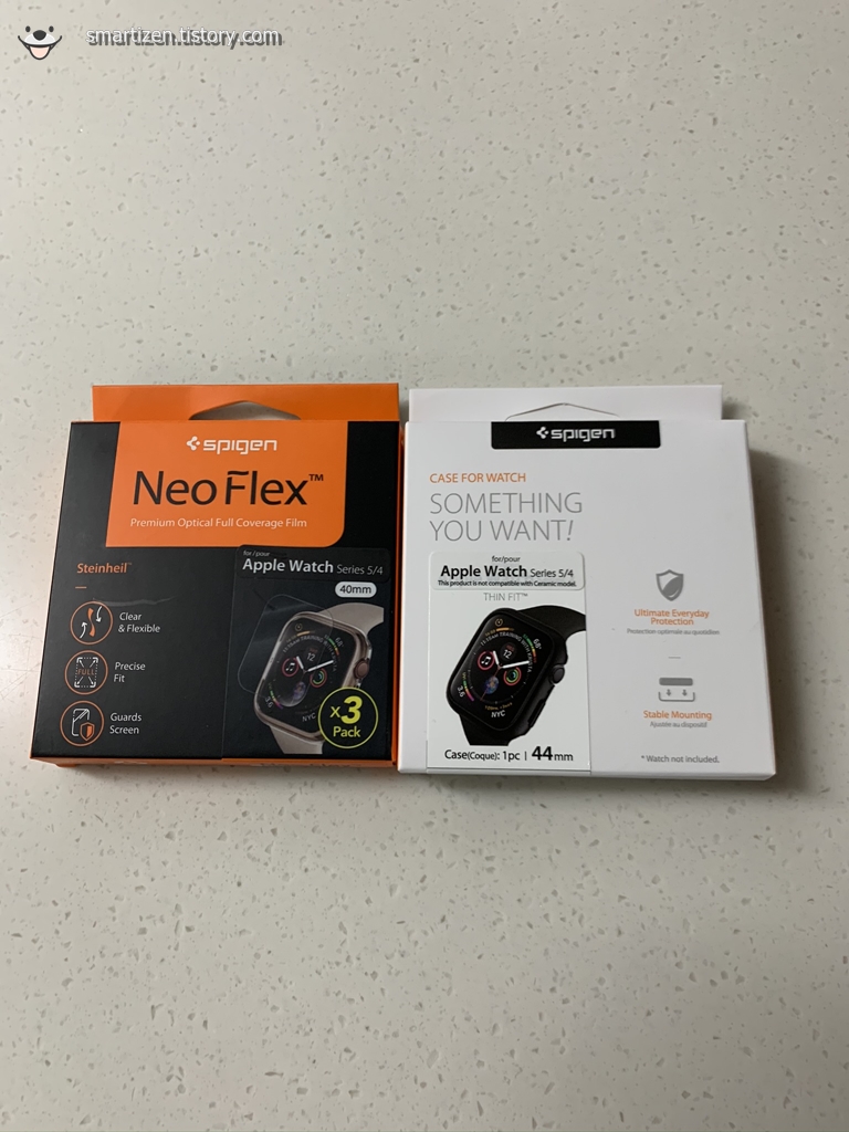  [Spigen Thin Fit]슈피겐 애플워치5 44mm 케이스 씬핏 사용기