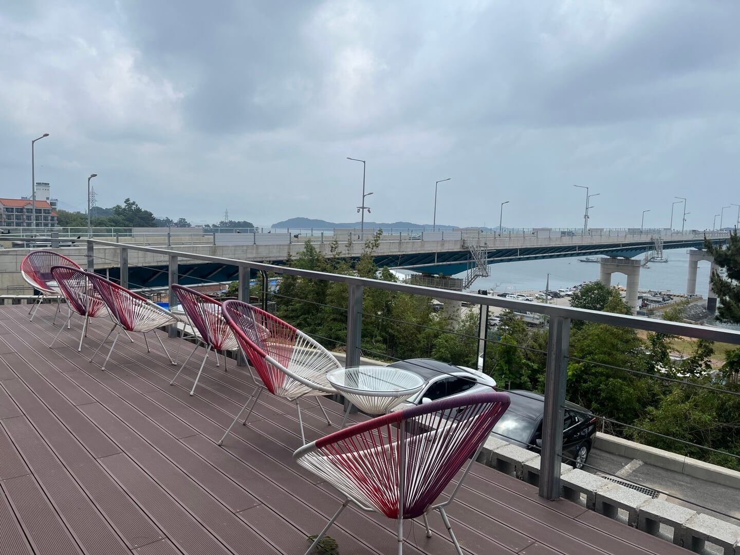 CAFE858 야외 테라스
