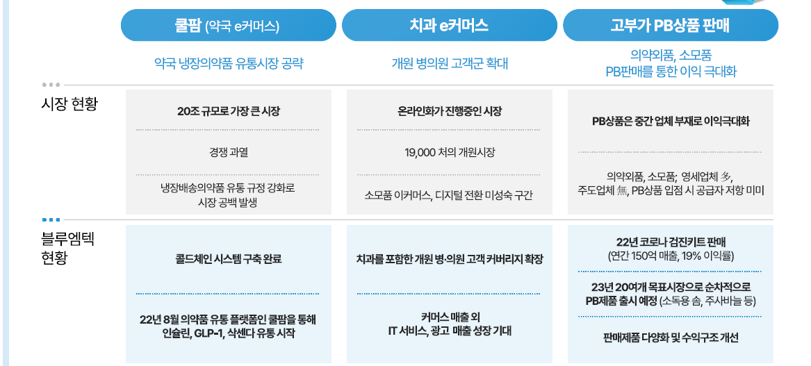 블루엠텍 커머스 사업 다각화