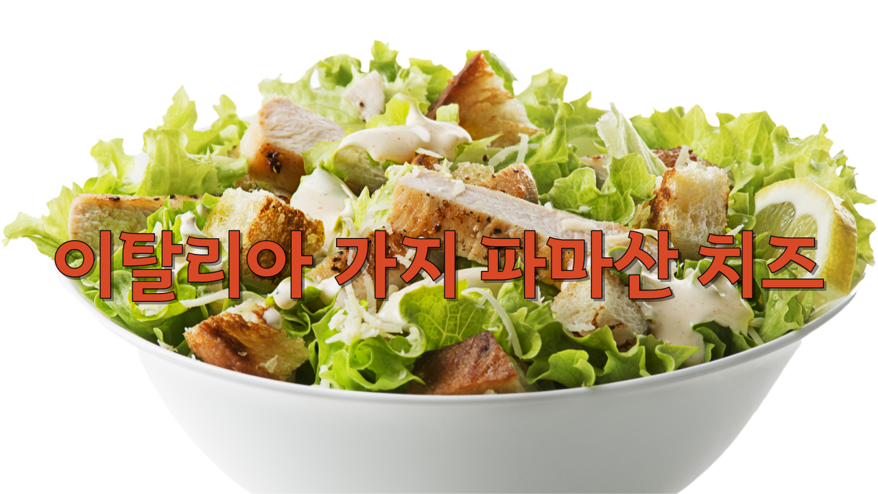  이탈리아 가지 파마산 치즈