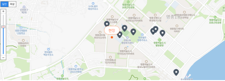 영종하늘도시 A28블록 e편한세상 센텀베뉴 - 입지