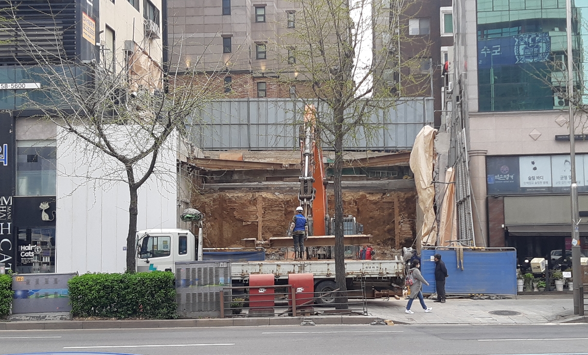  은평구 연신내역 인근 건물 공사 현장 사진 008(korean construction sight-building)