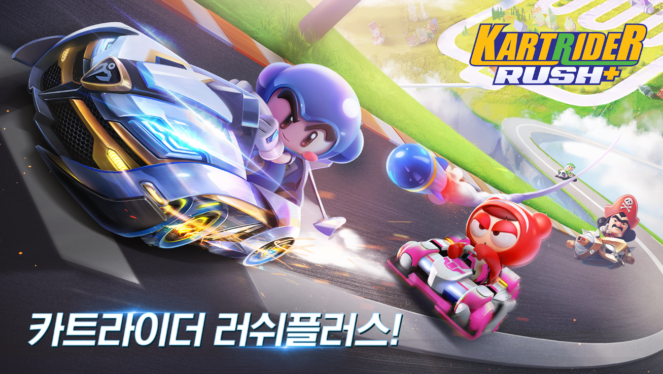  카트라이더 러쉬플러스 출시일, 사전예약, 게임 영상