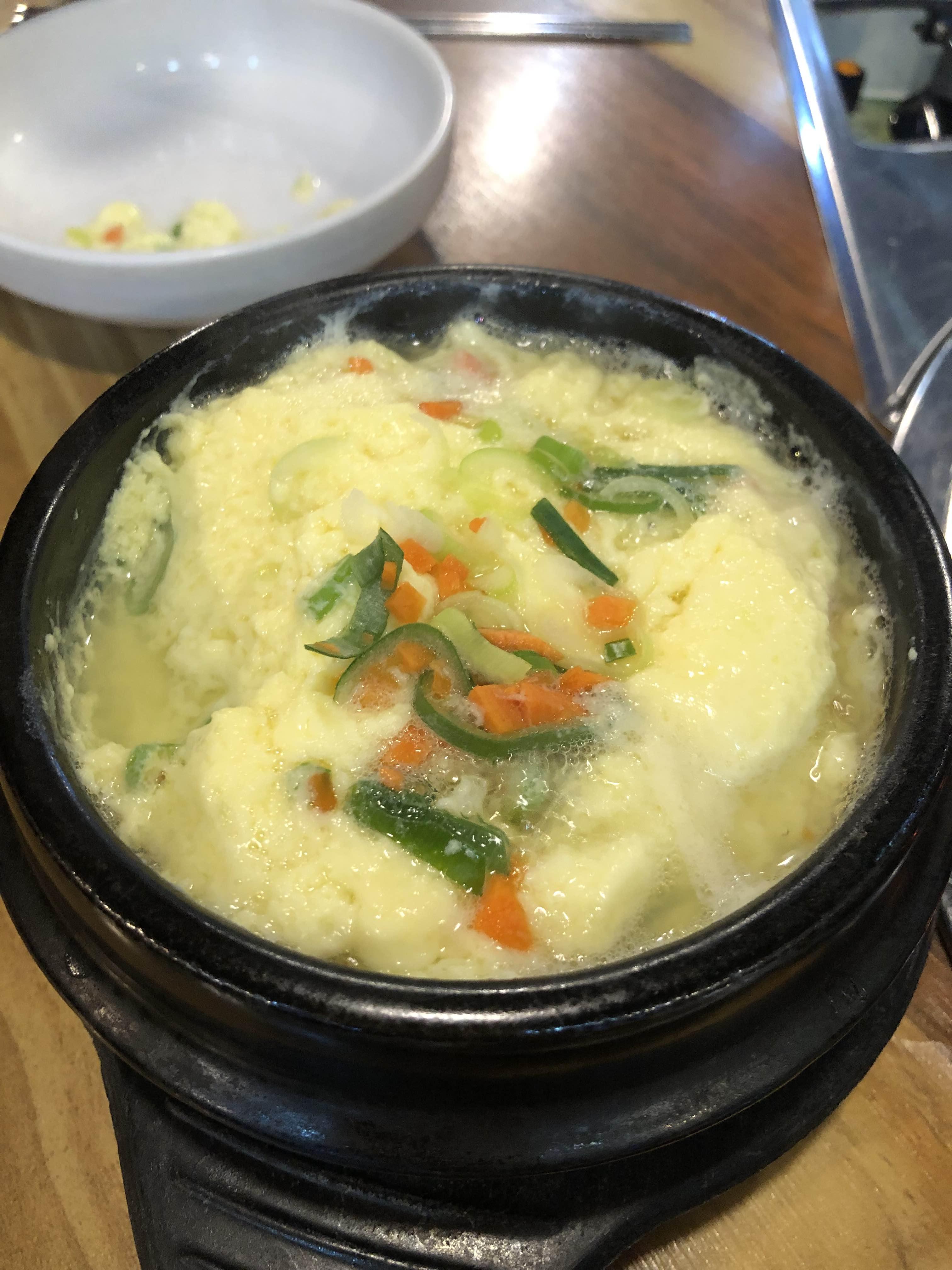 단풍막창-밑반찬으로나온-달걀찜