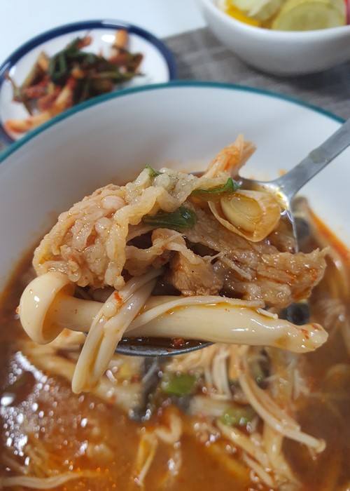 버섯찌개