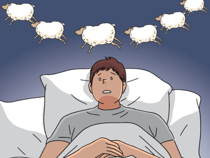 불면증으로 인한 수면부족