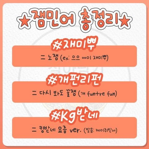  잼민어 총정리