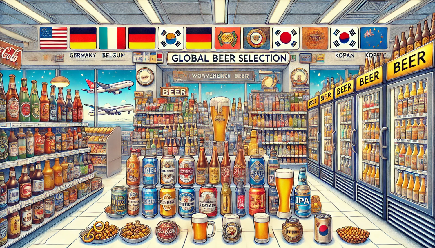 편의점에서 즐기는 세계 맥주 투어! 꼭 마셔봐야 할 글로벌 맥주 추천