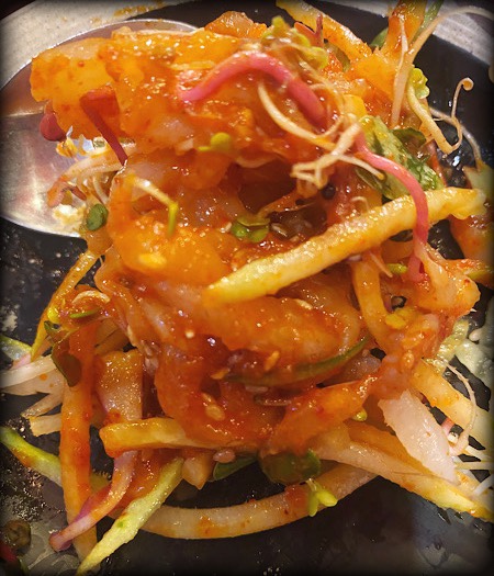 막회 무침