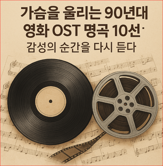 가슴을 울리는 90년대 영화 OST 명곡 10선