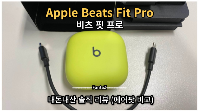  [애플 비츠 핏 프로 후기] Beats Fit Pro 내돈내산 리뷰 (에어 팟 프로 비교)