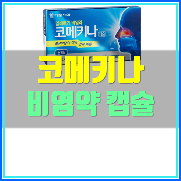  코메키나 캡슐 복용법