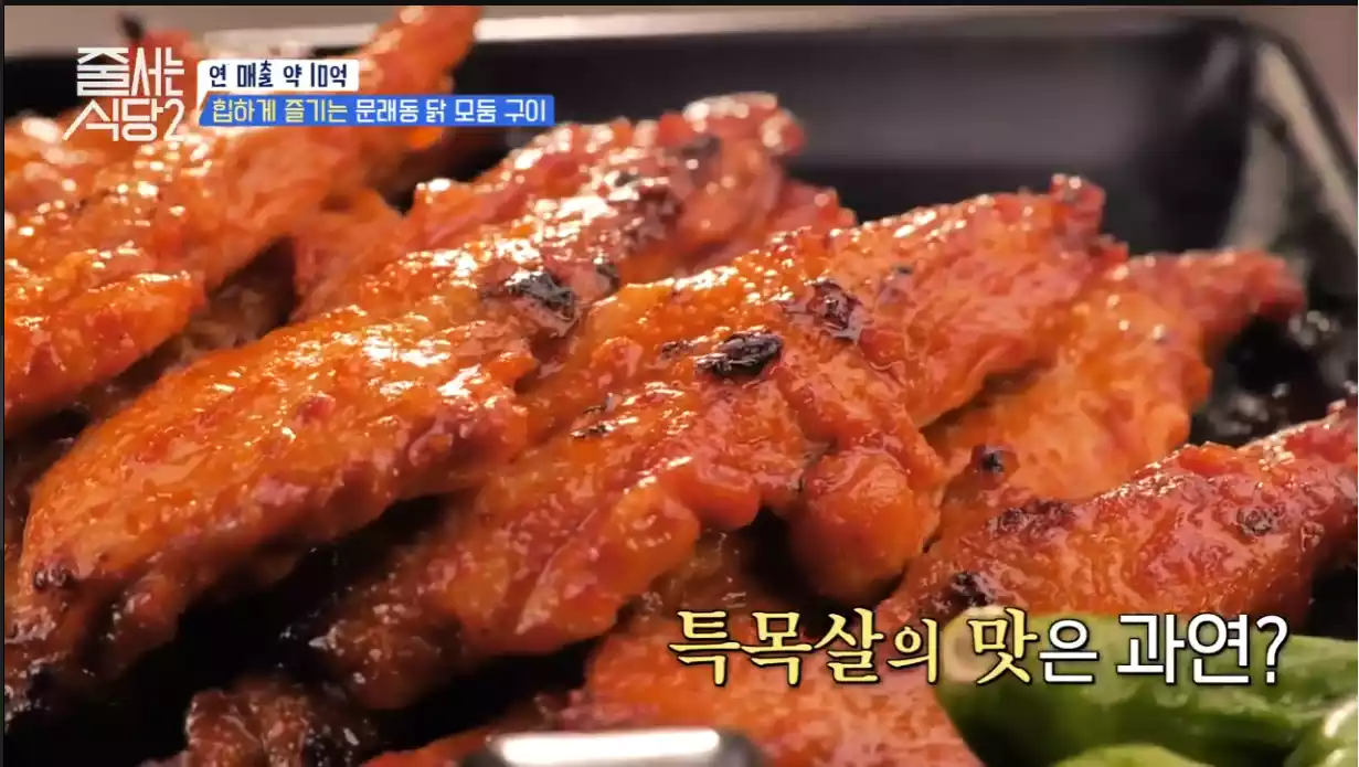 양념 닭 목살