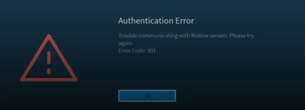  로블록스 Roblox 오류 코드 901을 수정하는 9가지 방법