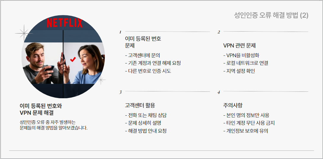 넷플릭스 성인인증 방법