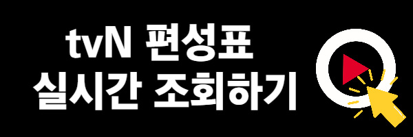 tvN 편성표 실시간 조회하기