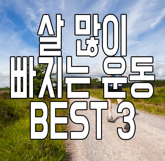 살 많이 빠지는 자세와 운동에 대한 글 썸네일