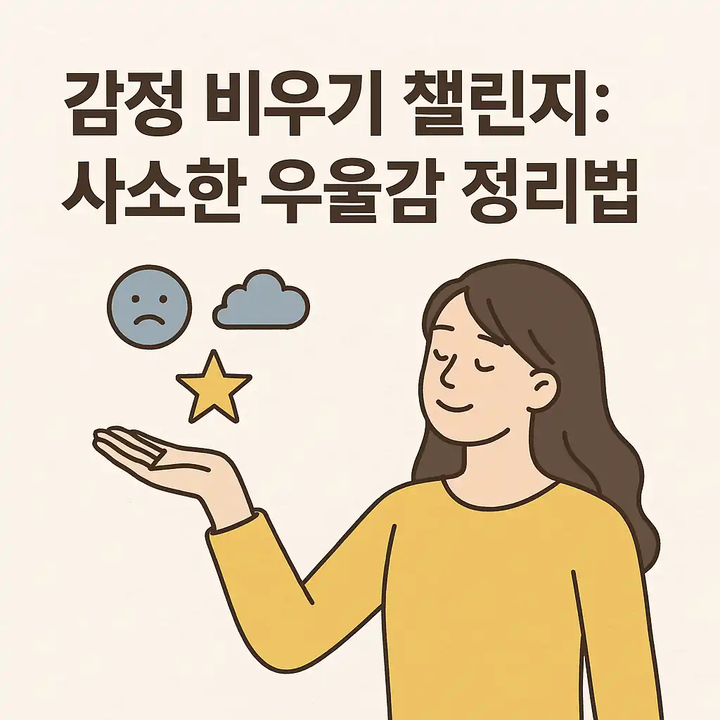 감정 비우기 챌린지