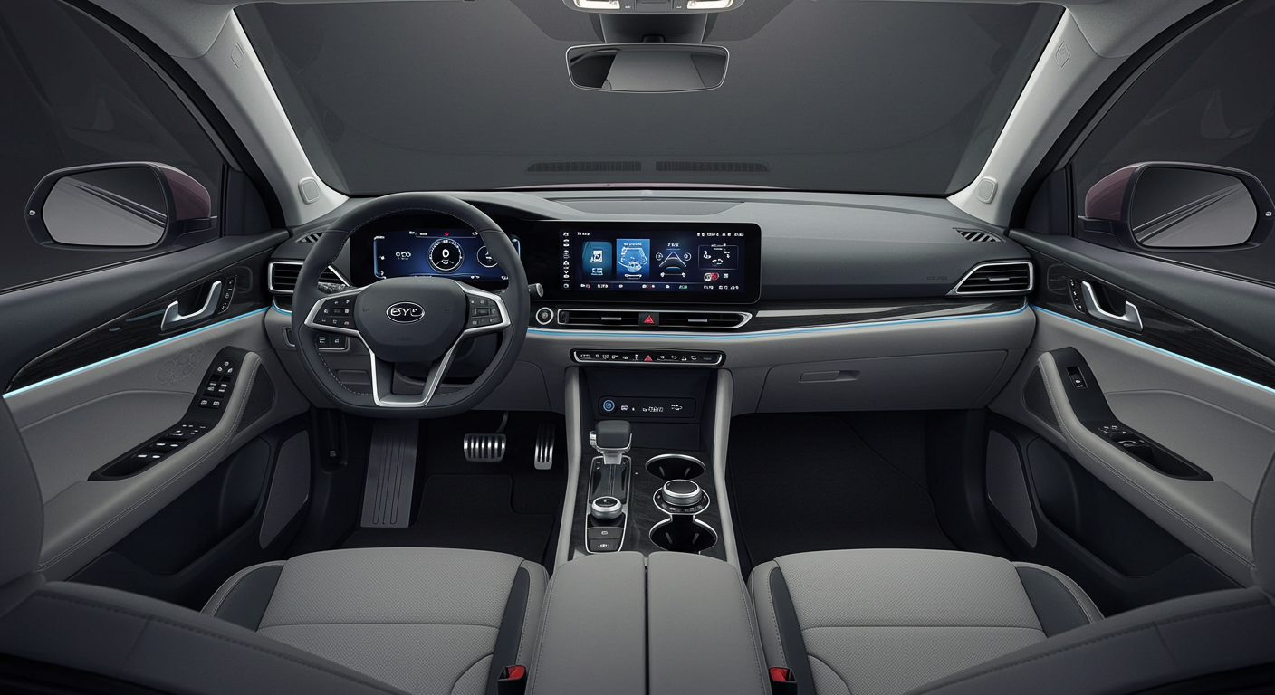 BYD 차량 모습