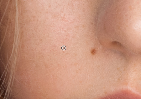 복구 브러쉬 기준점 설정