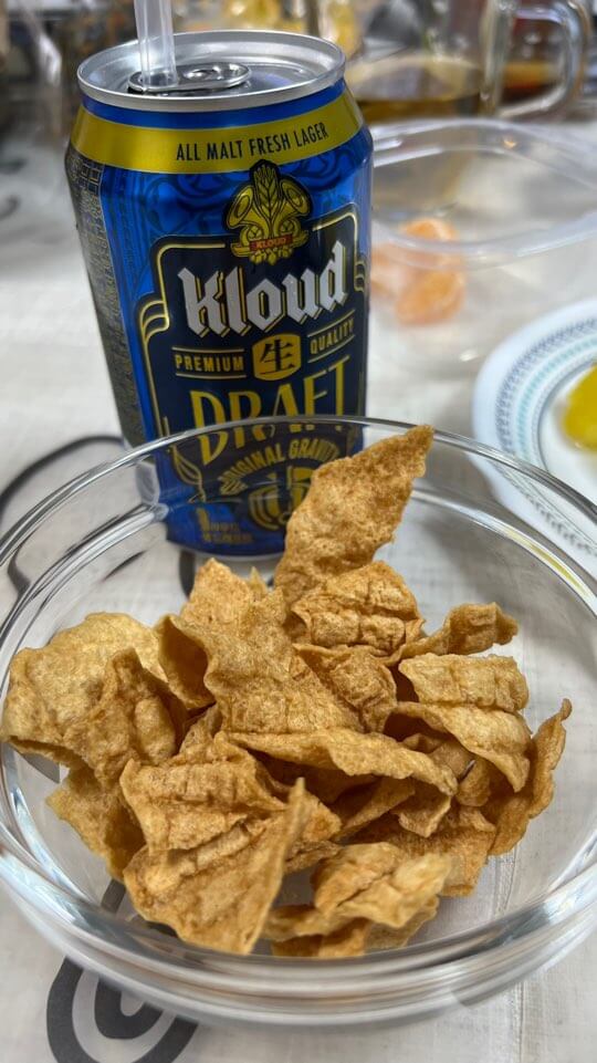  맥주 안주 추천! 과일가게 '오롯'에서 구매한 <빠삭이 어포스낵>