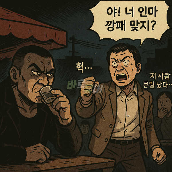 깡패를 씨비 걸던 아저씨의 최후 ㄷㄷ 2