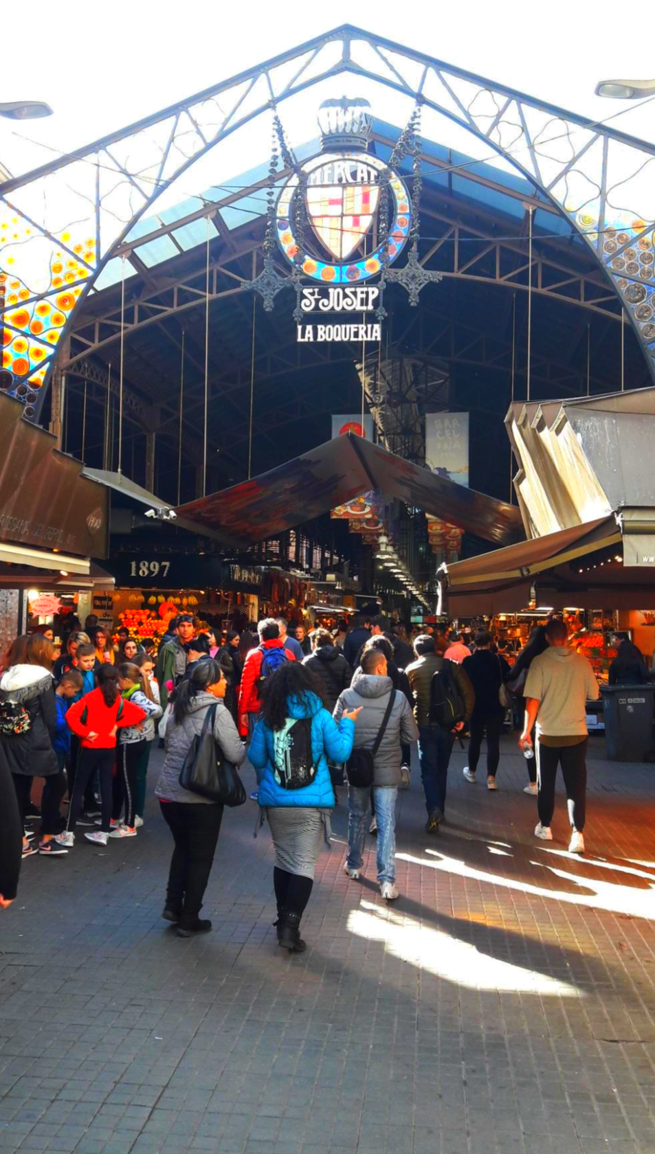 스페인 바르셀로나 Mercat de la Boqueria