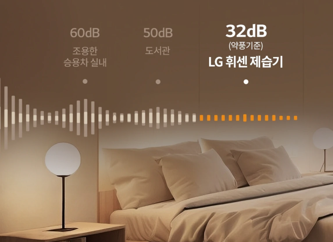 LG 휘센 오브제컬렉션 제습기 21L