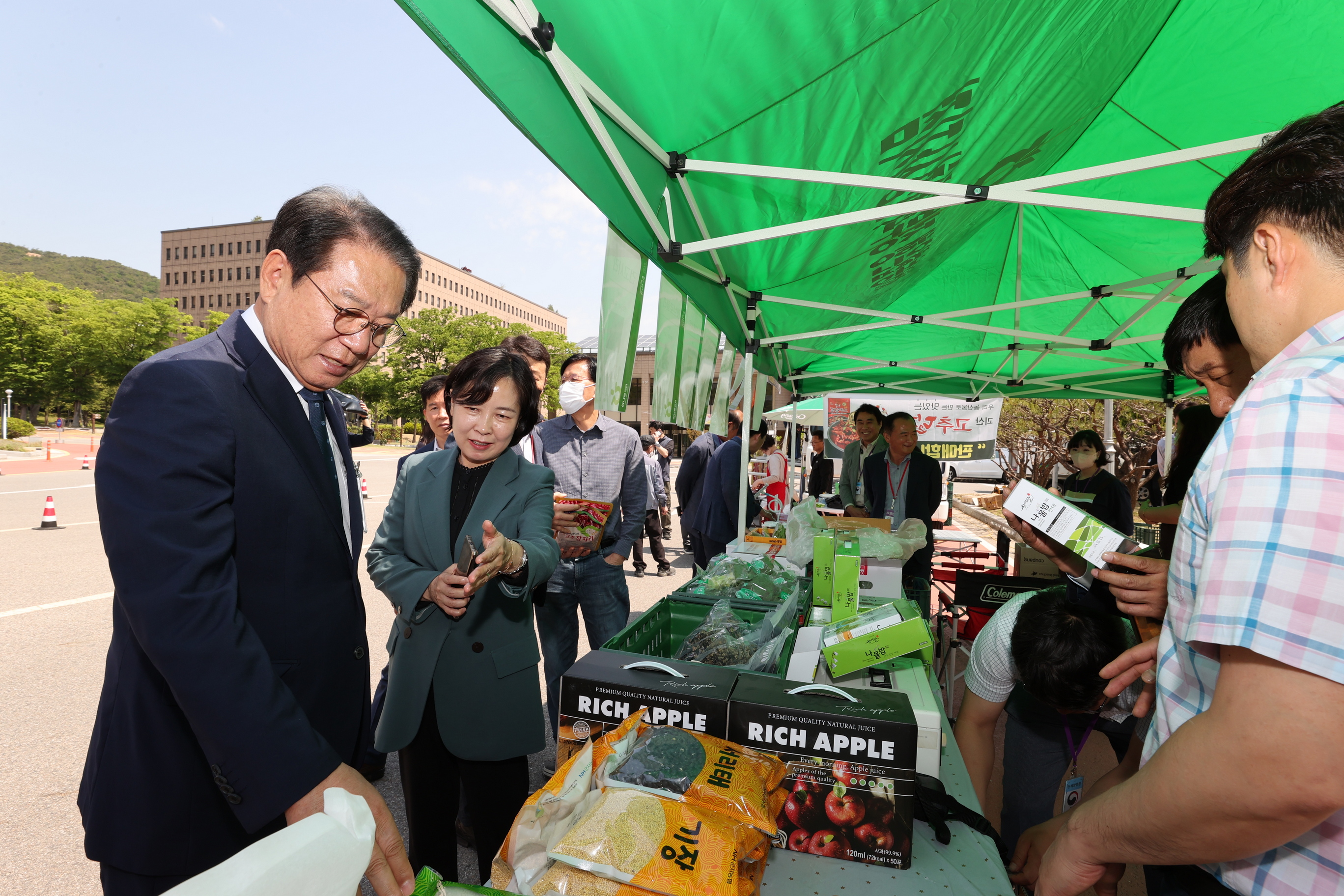 괴산군 축산물 직거래 이미지