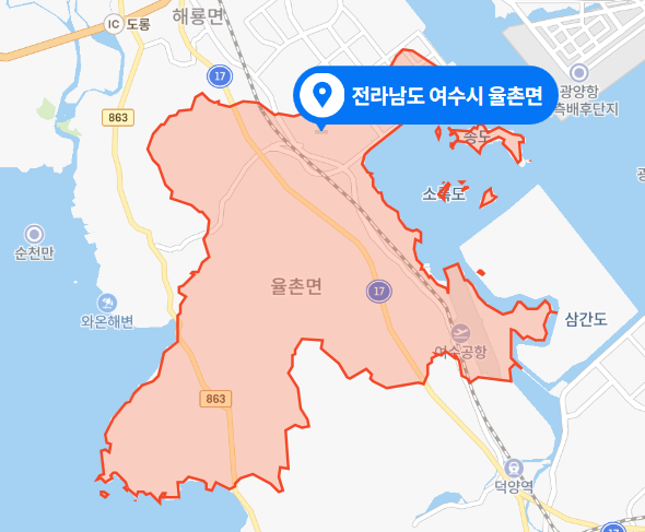  전남 여수시 율촌면 편도 1차로 2세 남아 화물차 교통사고 (2021년 4월 10일)