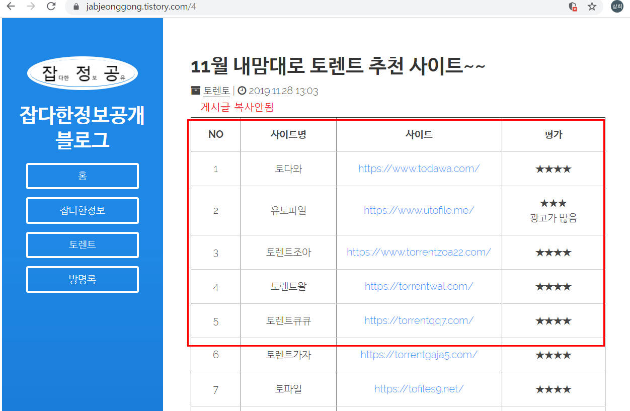  브라우저  글복사 방지  우회하기 ~~